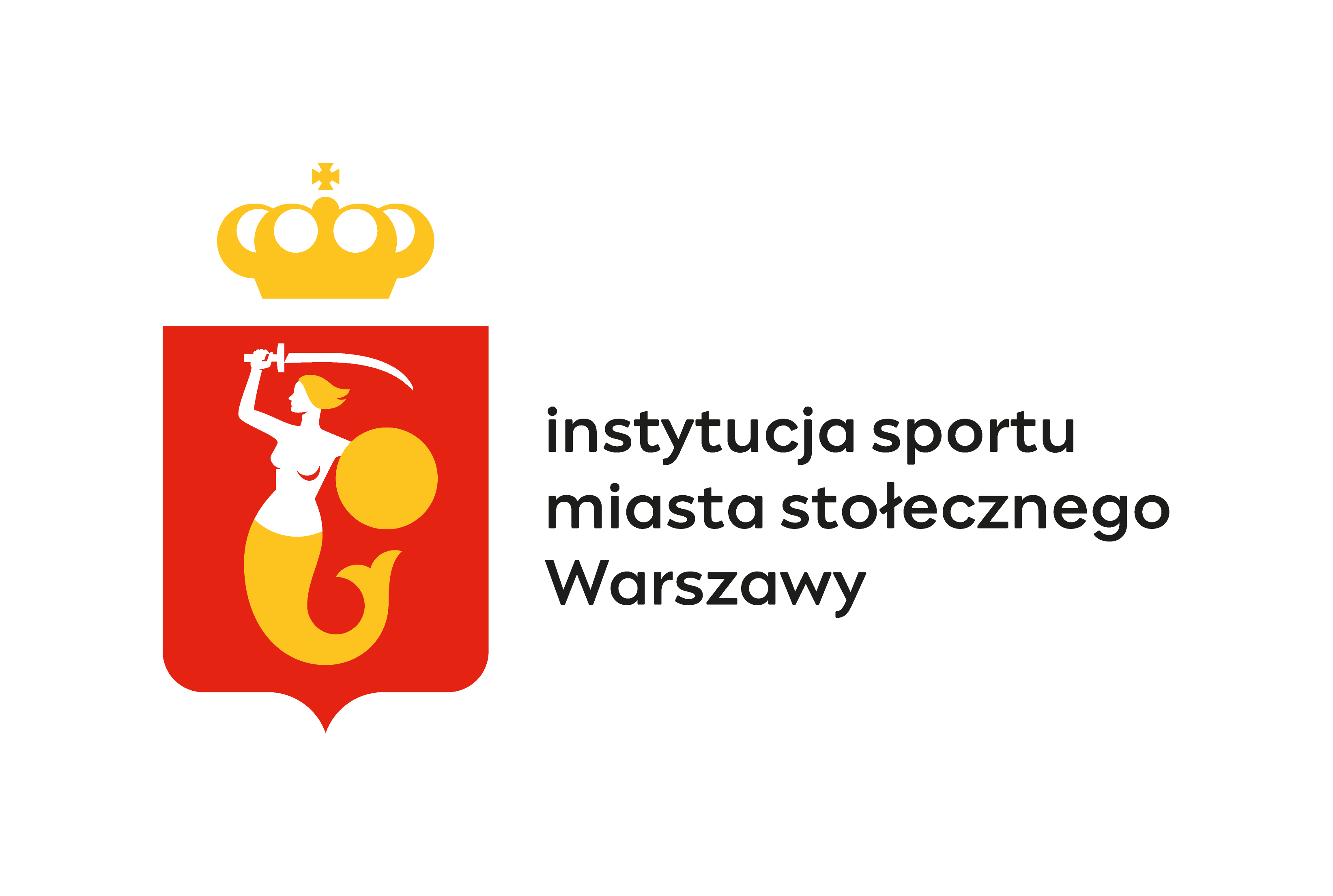 Logotyp Miasta Stołecznego Warszawy - znak instytucja sportu miasta stołecznego Warszawy